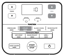 NINJA OP300UK Multi Cooker - cook time