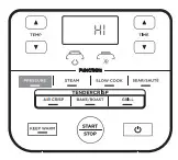 NINJA OP300UK Multi Cooker - display