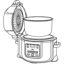 NINJA OP300UK Multi Cooker - pot