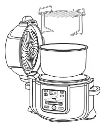 NINJA OP300UK Multi Cooker - rack