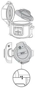 NINJA OP300UK Multi Cooker - unlock