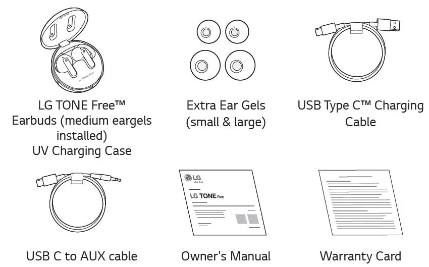 LG TONE Free FP9 Bluetooth Stereo Headset-7