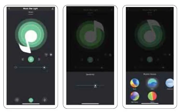 SOMKTN Aurora Smart Projector Night Light fig9