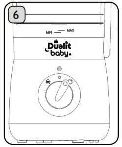 Dualit 11060 Baby Food Maker - Control Dia