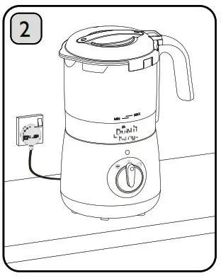 Dualit 11060 Baby Food Maker - Position