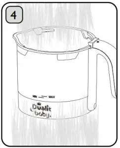 Dualit 11060 Baby Food Maker - Pour away solution