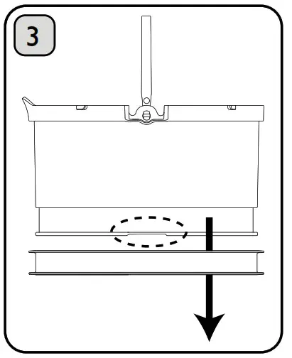 Dualit 11060 Baby Food Maker - To remove