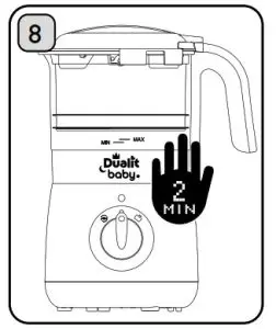 Dualit 11060 Baby Food Maker - minutes