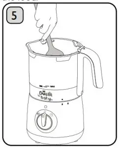 Dualit 11060 Baby Food Maker - unplug the Baby