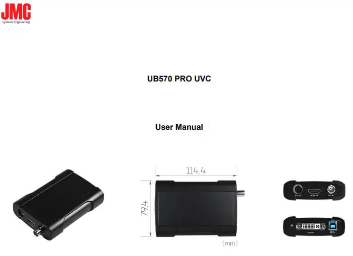 JMC System Engineering UB570 PRO UVC