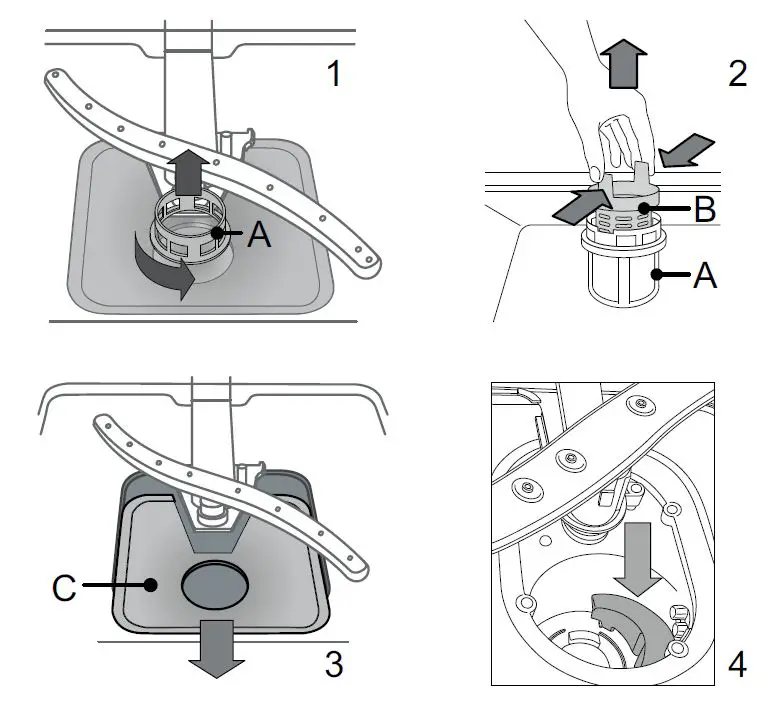ARISTON LFO3C22 60cm Freestanding Dishwasher-12