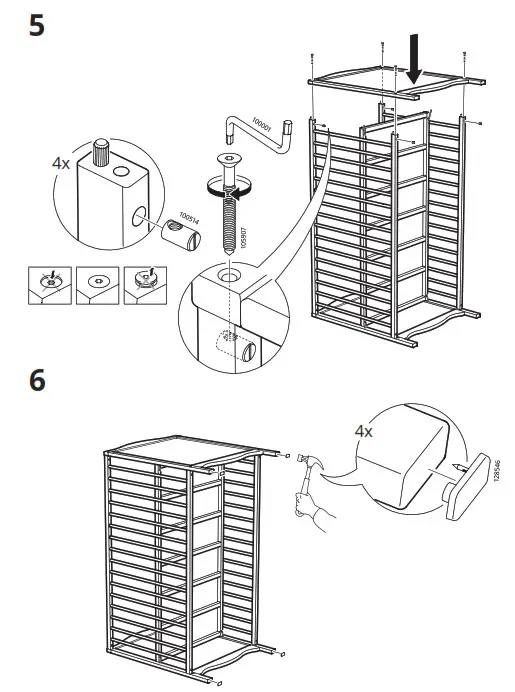 IKEA SMAGORA 60x120cm Cot- 5