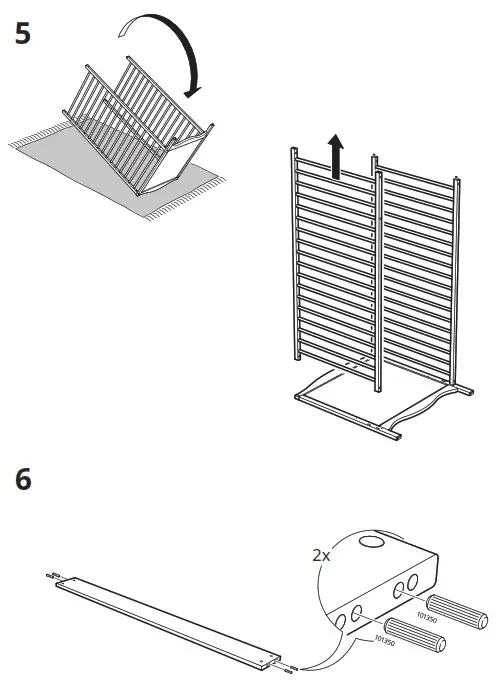 IKEA SMAGORA 60x120cm Cot- 6