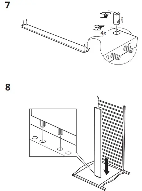 IKEA SMAGORA 60x120cm Cot- 8.1