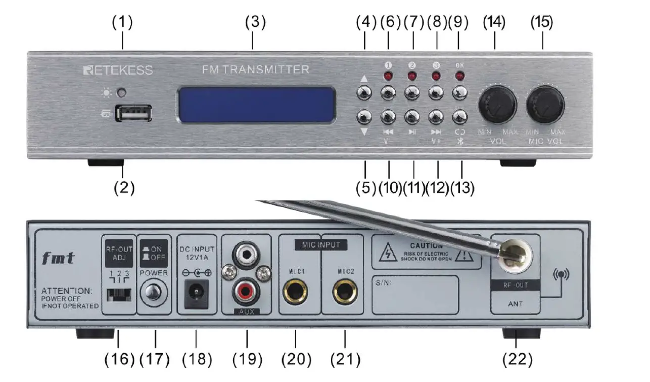 RETEKISS TR510 FM Transmitter-1