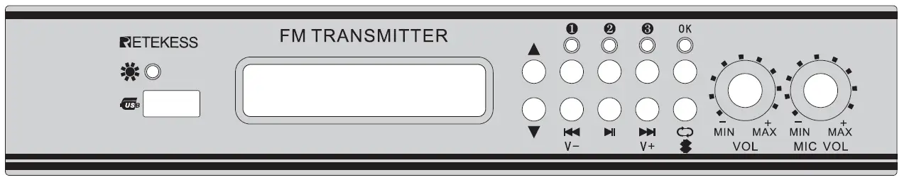 RETEKISS TR510 FM Transmitter