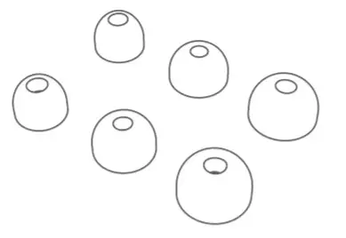 1MORE ESD6001B In Ear Headphone - figure 2