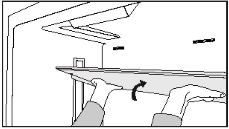 beko BBBF3019IMWESS Refrigerator - Glass Shelves 2