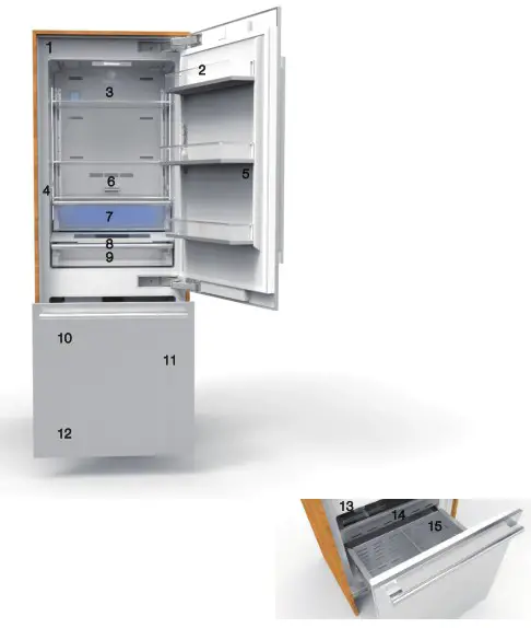 beko BBBF3019IMWESS Refrigerator - Refrigerator