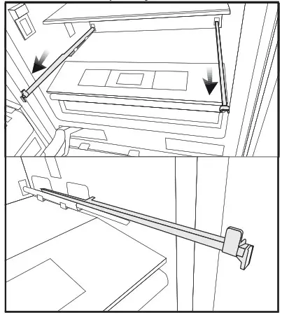 beko BBBF3019IMWESS Refrigerator - To Remove the Freezer Crisper 2