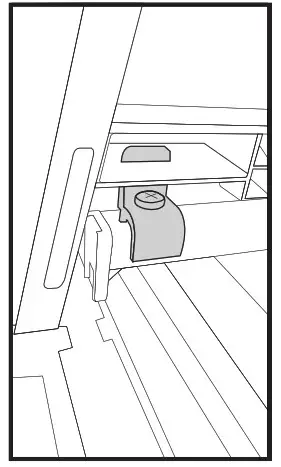 beko BBBF3019IMWESS Refrigerator - To install the crisper 3