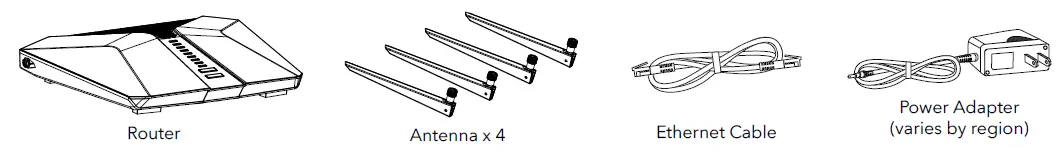 NETGEAR RAX45 6-Stream AX4300 Dual-Band WiFi 6 Router fig 2
