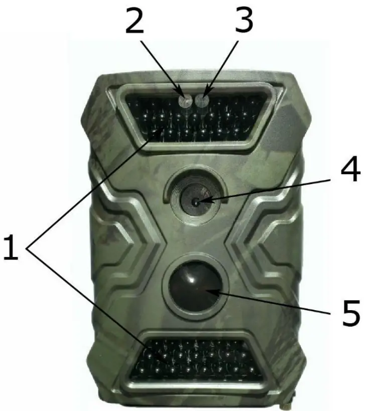 velleman CAMCOLVC26 Game and Trail Camera - fig1