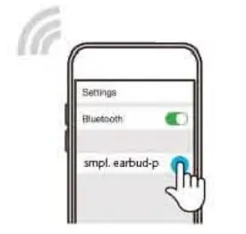 SMPLEBP True Wireless Earbuds - bluetooth pairing 2