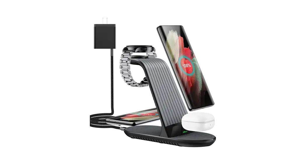 Jonwelsy Z4 Qi 4 In 1 Fast Wireless Charging Station User Manual
