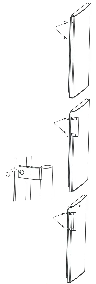 UNITED UND1748R Refrigerator Diporto White -fig13
