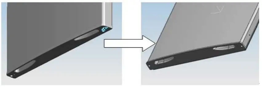 UNITED UND1748R Refrigerator Diporto White -fig3