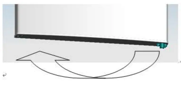 UNITED UND1748R Refrigerator Diporto White -fig6