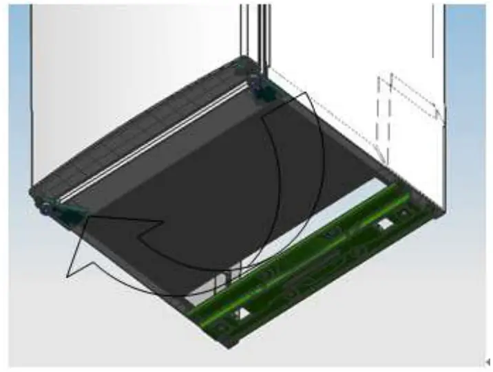 UNITED UND1748R Refrigerator Diporto White -fig7
