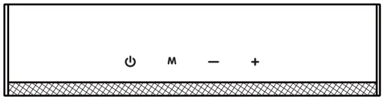 KMOUK KM HSB001 Bluetooth TV PC Smart Phones Compatible 2 0 Mini Soundbar - POWER