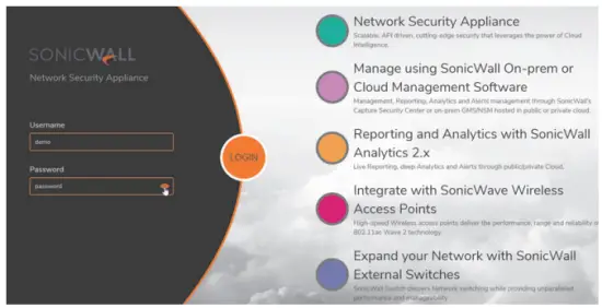 SONICWALL TZ470W Wireless AC INTL TotalSecure - app2