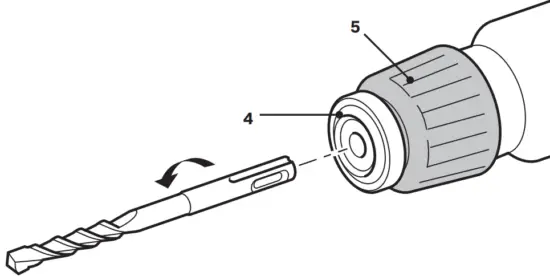 VONROC ROTARY HAMMER RH504AC B