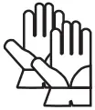 Wear safety gloves