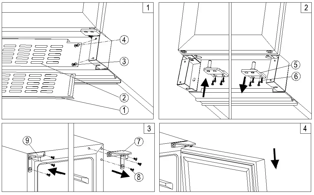 Whynter 24 inch Built-In 46 Bottle Undercounter Stainless Steel Wine STAINLESS STEEL HANDLE2