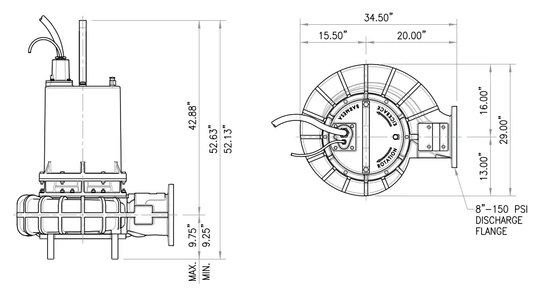 Barmesa-Pumps-8BSE-HLD-Series-Submersible-Solids-Handling-Pumps-1