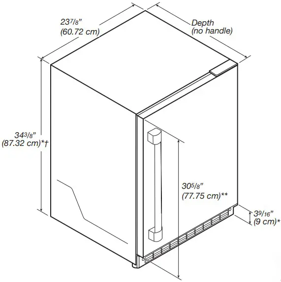 KitchenAId Under Counter Beverage