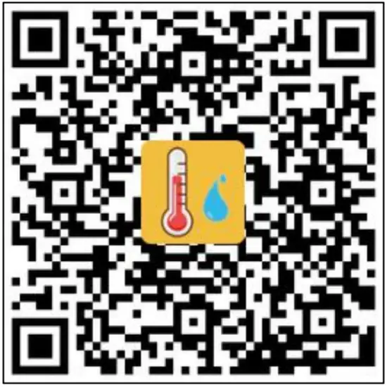 TZONE TZ BT06 Bluetooth Low Energy Temperature &amp Humidity Data Logger - QR Code