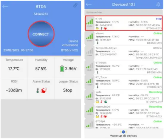 TZONE TZ BT06 Bluetooth Low Energy Temperature &amp Humidity Data Logger - fig 3