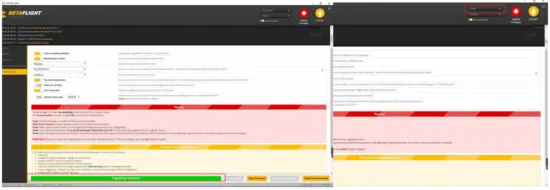 3 Receiver binding Flight firmware upgrade and write default CLI 7 C