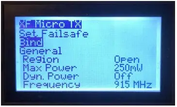 3 Receiver binding TBS NANO 915 C