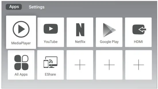 ReXING PRD615 Smart Home Projector 750 - figure 8