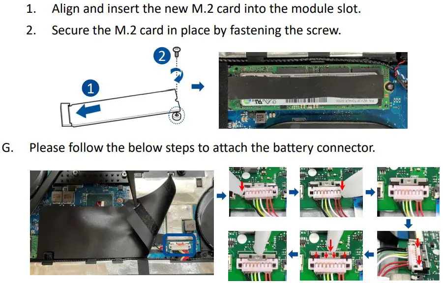 ASUS UX581LV Customer Self Repair User Guide - Assembly Notice