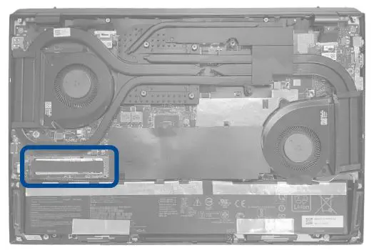 ASUS UX581LV Customer Self Repair User Guide - Remove the M.2 card