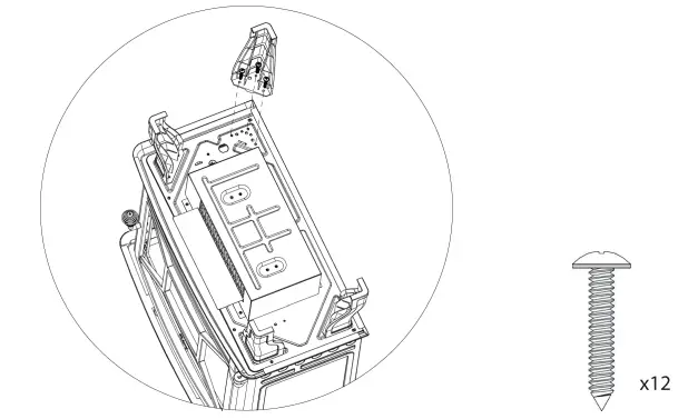 COSTWAY FP10058US Freestanding Electric Fireplace 3