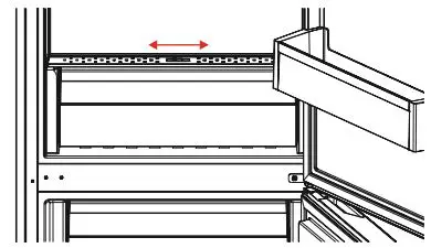 KONCAR HC1A60348BFN Freestanding Refrigerator User Manual - Humidity controller