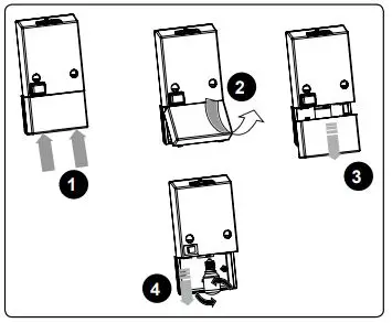 KONCAR HC1A60348BFN Freestanding Refrigerator User Manual - Replacing the light bulb